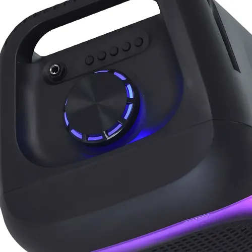 Портативна Bluetooth-колонка MS-2039BT, 50 Вт, RGB-підсвіткою, TWS, FM-радіо, USB/AUX/TF - фото 4