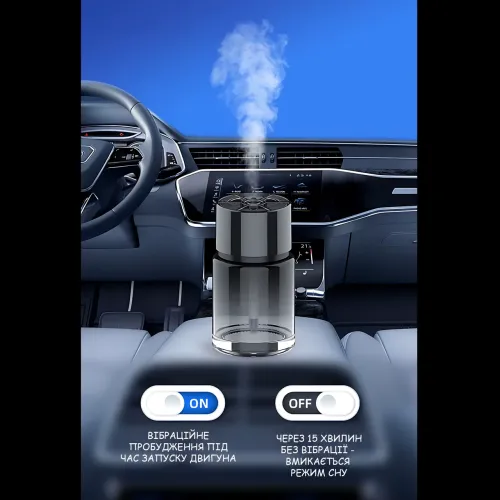 Автомобильный ароматизатор-увлажнитель «Звездное небо» XT036 с LED-проекцией - фото 8