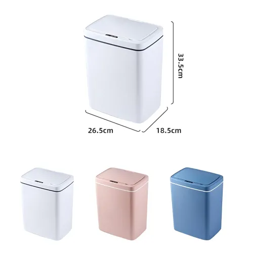 Умное сенсорное мусорное ведро Smart Trash Can 16 л, бесконтактное автоматическое ведро для мусора с крышкой, электро контейнер - фото 10