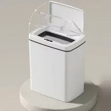 Умное сенсорное мусорное ведро Smart Trash Can 16 л, бесконтактное автоматическое ведро для мусора с крышкой, электро контейнер