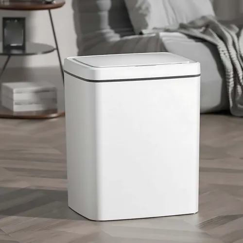 Умное сенсорное мусорное ведро Smart Trash Can 16 л, бесконтактное автоматическое ведро для мусора с крышкой, электро контейнер - фото 4