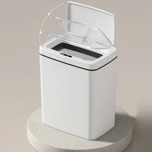 Розумне сенсорне відро для сміття Smart Trash Can 16 л, безконтактне автоматичне відро для сміття з кришкою, електро контейнер Бла - фото 3