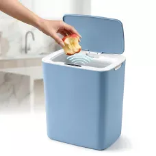 Розумне сенсорне відро для сміття Smart Trash Can 16 л, безконтактне автоматичне відро для сміття з кришкою, електро контейнер Бла