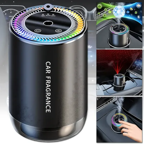Автомобильный ароматизатор с RGB-подсветкой и эффектом Звездное небо XT045 с ароматом - фото 9