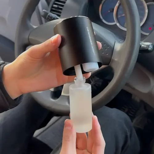 Автомобільний ароматизатор з RGB-підсвіткою й ефектом Зоряне небо XT045 - фото 6