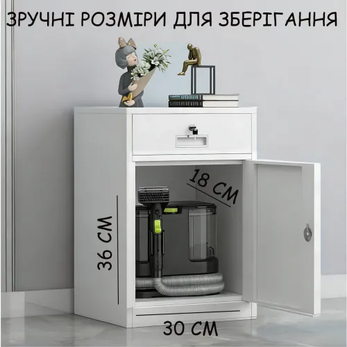 Мийний пилосос-плямовивідник Germatic M-332-B (1600 Вт) для глибокого очищення килимів, м'яких меблів і текстилю - фото 9
