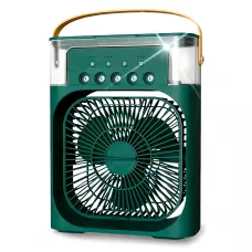 Портативний кондиціонер 4в1 Air Cooler Fan з водяним охолодженням, настільний мінівентилятор з ароматизатором і підсвіткою