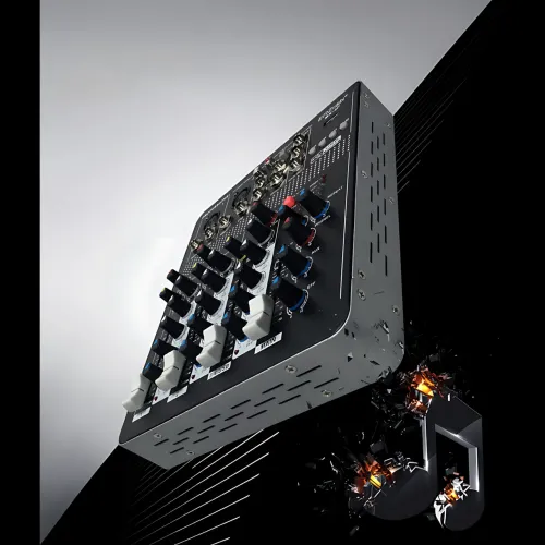 Профессиональный микшерный пульт Mixer BT MT-4000 (2 канала), Bluetooth, USB, MP3, фантомное питание +48V, DSP эффекты - фото 7