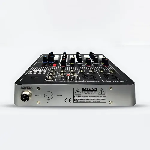 Профессиональный микшерный пульт Mixer BT MT-4000 (2 канала), Bluetooth, USB, MP3, фантомное питание +48V, DSP эффекты - фото 4