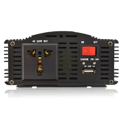 Інвертор напруги UKC 1800W (UPS+CHARGE) 12 V на 220 V, перетворювач струму з функцією ДБЖ і заряджанням акумулятора - фото 5