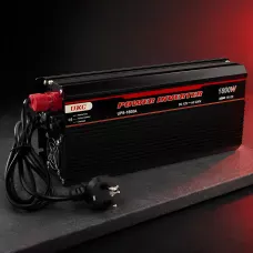 Інвертор напруги UKC 1800W (UPS+CHARGE) 12 V на 220 V, перетворювач струму з функцією ДБЖ і заряджанням акумулятора