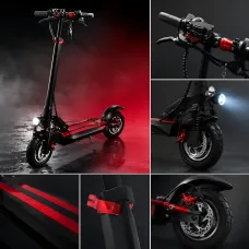 Електросамокат i-Scooty M-4 (1000W, 18 Ah), потужний складаний електросамокат із сидінням і амортизацією