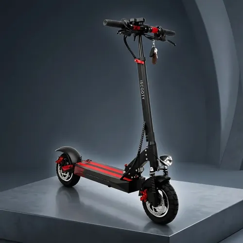 Електросамокат i-Scooty M-4 (1000W, 18 Ah), потужний складаний електросамокат із сидінням і амортизацією - фото 2