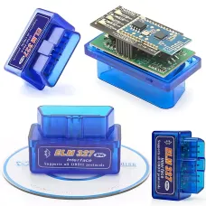 Автомобільний сканер ELM327 Bluetooth одноплатний, чип PIC18F25K80, V.2.1, діагностика авто, ВАЗ, ГАЗ, Lanos, Nissan Leaf Android