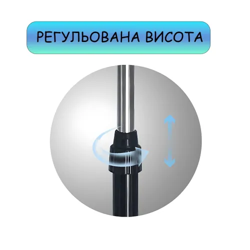 Напольный вентилятор BITEK 3 в 1 (1882), 18 дюймов (46 см), мощность 120 Вт, 3 металлические лопасти, универсальный, напольный - фото 6