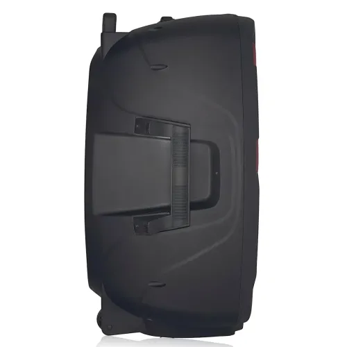 Акустическая колонка ZXX-1503 60Вт (15), автономная переносная система с 2 радиомикрофонами, Bluetooth, TWS, караоке, LED - фото 4