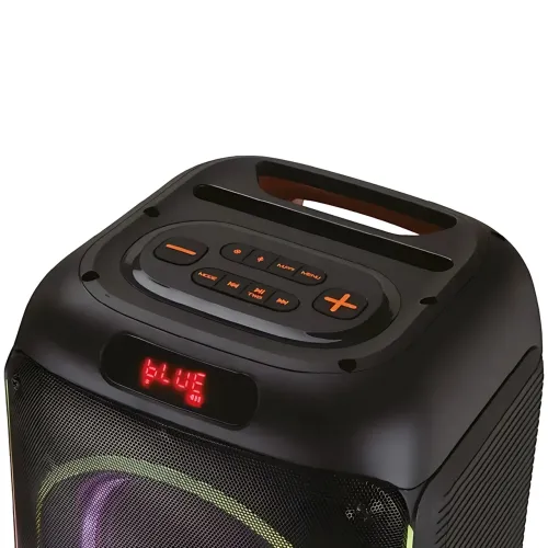 Портативная акустическая колонка ZXX-5502 800 Вт, Bluetooth колонка с беспроводным микрофоном, LED подсветка, TWS, FM, караоке - фото 4