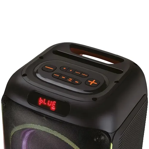 Портативна акустична колонка ZXX-5502 800 Вт, Bluetooth колонка з бездротовим мікрофоном, LED-підсвітка, TWS, FM, караоке - фото 4