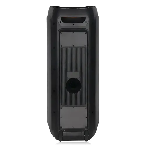 Акустическая колонка ZXX-5590 100 Вт, портативная караоке система с двумя микрофонами, Bluetooth, TWS, FM, подсветкой, на колесах - фото 4