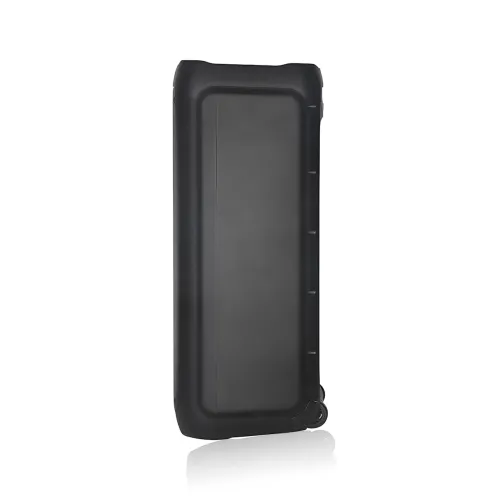 Акустическая колонка ZXX-5590 100 Вт, портативная караоке система с двумя микрофонами, Bluetooth, TWS, FM, подсветкой, на колесах - фото 5
