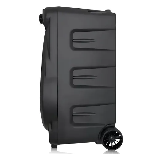Акустична колонка ZXX-7272 600 Вт, портативна караоке система 15, Bluetooth, TWS, FM, LED, мікрофон, еквалайзер, на коліщатках - фото 2
