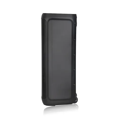Акустична колонка ZXX-5560 100 Вт, портативна караоке система з 2 мікрофонами, Bluetooth, TWS, FM, LED-підсвіткою, на колесах - фото 5