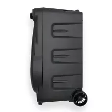 Акустична колонка ZXX-7171 600 Вт, портативна караоке система 12, Bluetooth, TWS, FM, LED, мікрофон, еквалайзер, на коліщатках