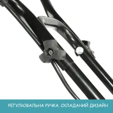 Акумуляторний культиватор Alfarid CT 20/2-96 (Lithium Tiller 40V), електрокультиватор з 2 АКБ, садовий культиватор для дачі