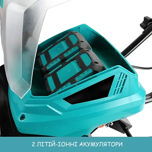 Акумуляторний культиватор Alfarid CT 20/2-96 (Lithium Tiller 40V), електрокультиватор з 2 АКБ, садовий культиватор для дачі - фото 4