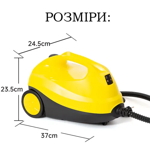 Мощный бытовой пароочиститель Zepline ZP-7783 (4000 Вт, 4 бар, 1.6 л) универсальный паровой очиститель с насадками - фото 9