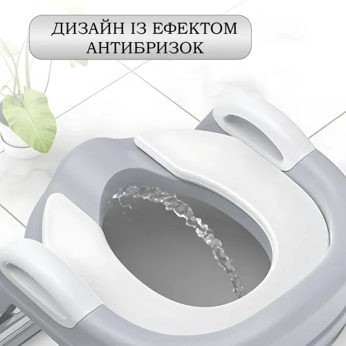 Детское сиденье на унитаз с лестницей и ручками Bestbaby BC-108,с кладная накладка-приставка на унитаз с регулировкой высоты - фото 5