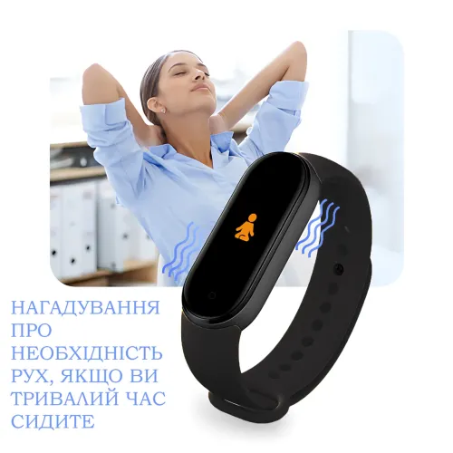 Фитнес-браслет Smart Band M7 с пульсометром и магнитной зарядкой, смарт-часы фитнес-трекер, шагомер, тонометр для Android и iOS - фото 5