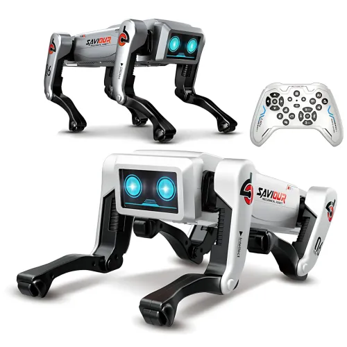 Интерактивный робот-собака на радиоуправлении AI Robot Machina Dog, собака робот с подсветкой и трюками - фото 4