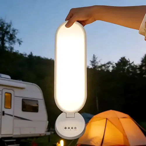Студийная настольная LED лампа для селфи и блогов K-52 Белая (38 Вт, 3000-6500K, 66х19 см, сенсорная), светодиодный светильник - фото 6