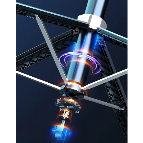 Селфи штатив трипод Q515 TK-H с AI-авто-отслеживанием лица 360°, 2 LED лампами и пультом (до 1.8 м) - фото 4