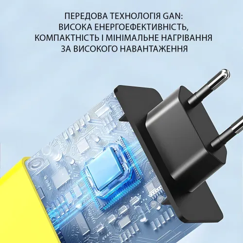 Сетевое зарядное устройство 6 портов 120W GaN Fast Charge 3xUSB-C + 3xUSB-A, универсальный адаптер питания Белый - фото 4
