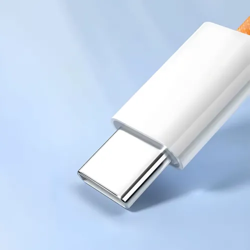 Кабель Foxconn Type-C - Type-C 60W (1м) в тканевой нейлоновой оплетке для быстрой зарядки iPhone 15/16/17 Pro Max, iPad, MacBook - фото 5