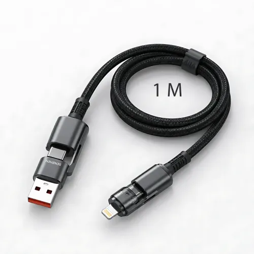 Посилений кабель USB — Lightning 1 м 26X-197 для швидкого заряджання та передавання даних (для iPhone, iPad) - фото 7