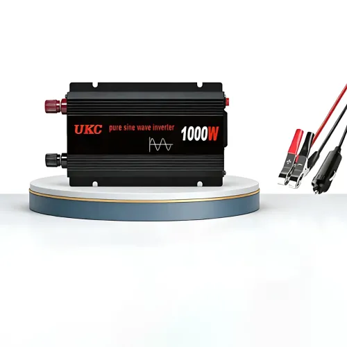Преобразователь напряжения инвертор 12V-220V 1000W с USB и 2 кулерами охлаждения, чистая синусоида, 12-220 В для аккумулятора