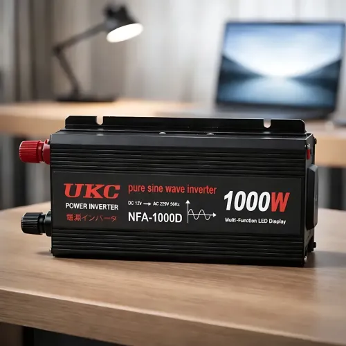 Преобразователь напряжения инвертор 12V-220V 1000W с USB и 2 кулерами охлаждения, чистая синусоида, 12-220 В для аккумулятора - фото 10