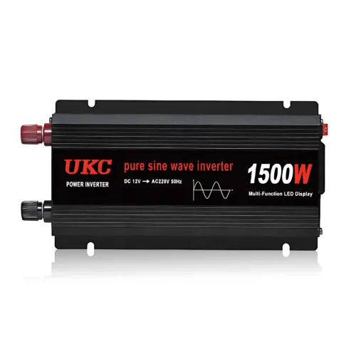 Преобразователь напряжения инвертор 12V-220V 1500W с USB и 2 кулерами охлаждения, чистый синус - фото 2