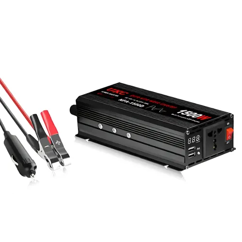 Преобразователь напряжения инвертор 12V-220V 1500W с USB и 2 кулерами охлаждения, чистый синус - фото 7