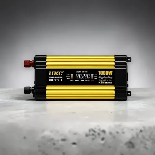 Автомобильный инвертор напряжения 1000 Вт KSM (12V в 220V) с LCD-дисплеем и 2 USB-портами, преобразователь автоинвертор - фото 9