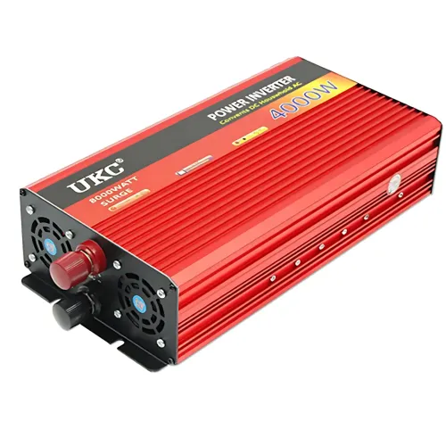 Преобразователь напряжения AR 4000W 12V-220V, автомобильный инвертор 4000Вт, 166 А, пиковая 8000 Вт, с USB - фото 3
