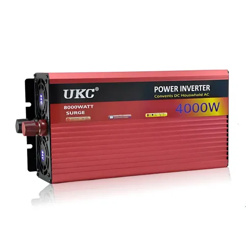 Преобразователь напряжения AR 4000W 12V-220V, автомобильный инвертор 4000Вт, 166 А, пиковая 8000 Вт, с USB - фото 5