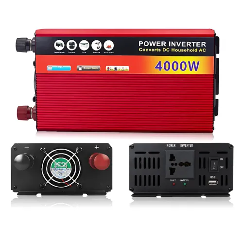 Преобразователь напряжения AR 4000W 12V-220V, автомобильный инвертор 4000Вт, 166 А, пиковая 8000 Вт, с USB