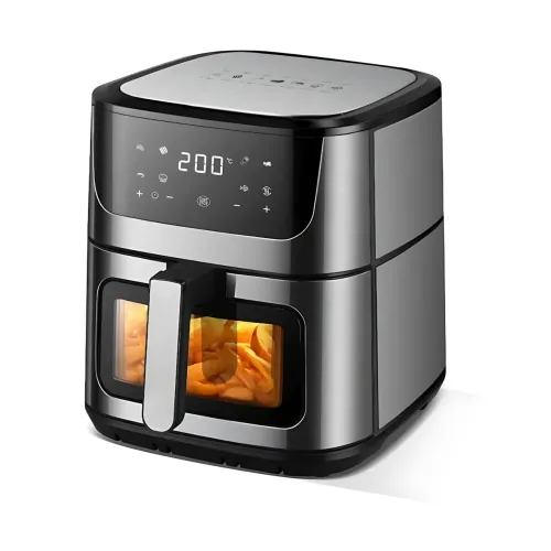 Аэрофритюрница Zepline ZP-109А, 4200 Вт, чаша 12 л с двумя тенами, с силиконовой формой - фото 4