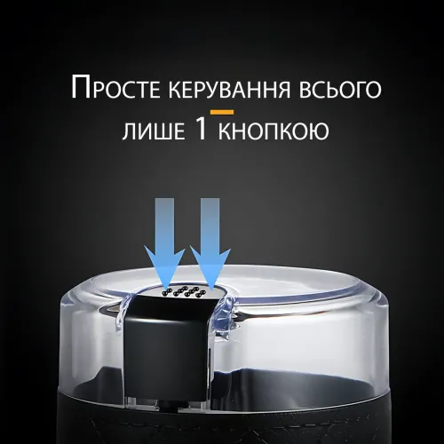 Электрическая кофемолка измельчитель Zepline ZP-00363, 500 Вт, емкость чаши 100 г, ножевая, ножи из нержавеющей стали, для кофе - фото 4
