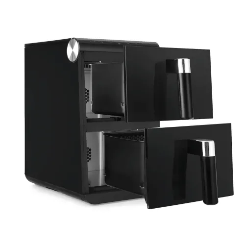 Двойная аэрофритюрница мультипечь Zepline ZP-212 16л (8л + 8л), 4200Вт, 2 чаши - фото 4