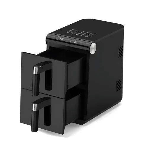 Двойная аэрофритюрница мультипечь Zepline ZP-212 16л (8л + 8л), 4200Вт, 2 чаши - фото 6